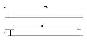 Полотенцедержатель Schein ELITE 7057037 хром купить в интернет-магазине сантехники Sanbest