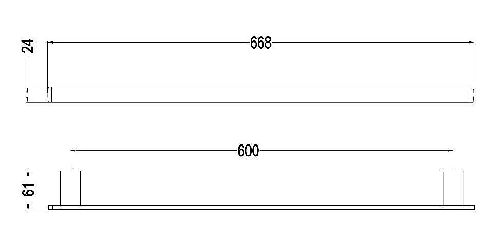 Полотенцедержатель Schein ELITE 7057037 хром купить в интернет-магазине сантехники Sanbest