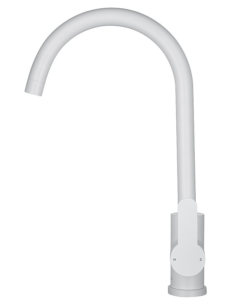 Смеситель для кухни WONZON & WOGHAND, Белый матовый (WW-AE4554-MW) купить в интернет-магазине сантехники Sanbest