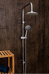 Душевая система Orange O-Shower OW01 хром купить в интернет-магазине сантехники Sanbest