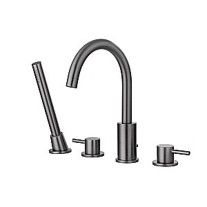 Смеситель для ванны ABBER Wasser Kreis AF8113NG никель купить в интернет-магазине сантехники Sanbest