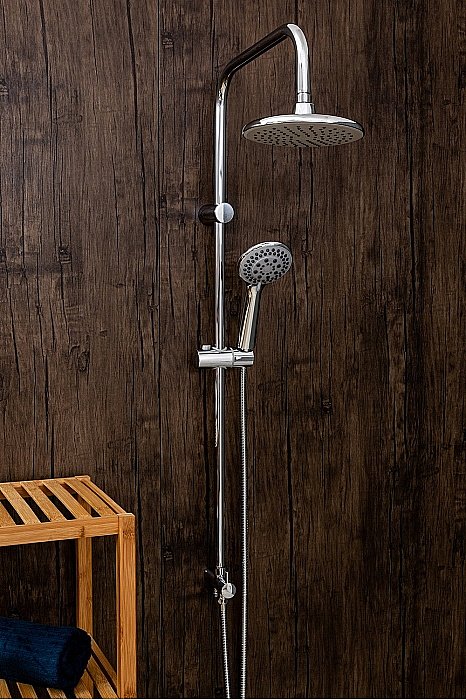 Душевая система Orange O-Shower OW01 хром купить в интернет-магазине сантехники Sanbest