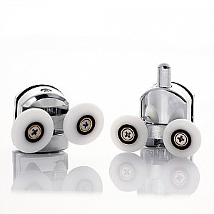 Душевой уголок ABBER Schwarzer Diamant 100х60 AG30100MH-S60M стекло матовое/профиль хром купить в интернет-магазине Sanbest