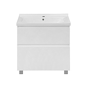 Тумба с раковиной Azario Мила 70Н CS00106639 белый матовый для ванной в интернет-магазине Sanbest