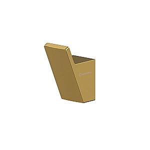 Крючок WhiteCross Cubo CU2415GLB золото брашированное купить в интернет-магазине сантехники Sanbest