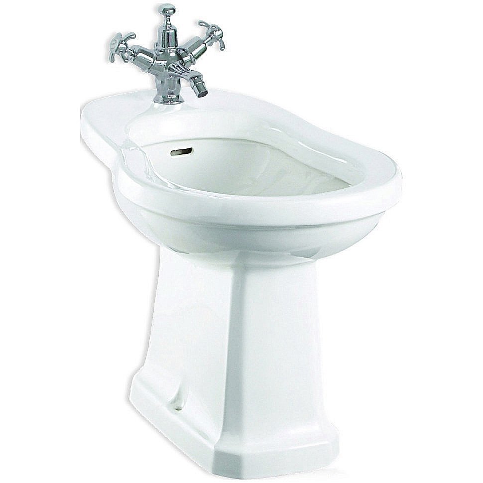 Биде напольное Burlington P4 купить в интернет-магазине Sanbest