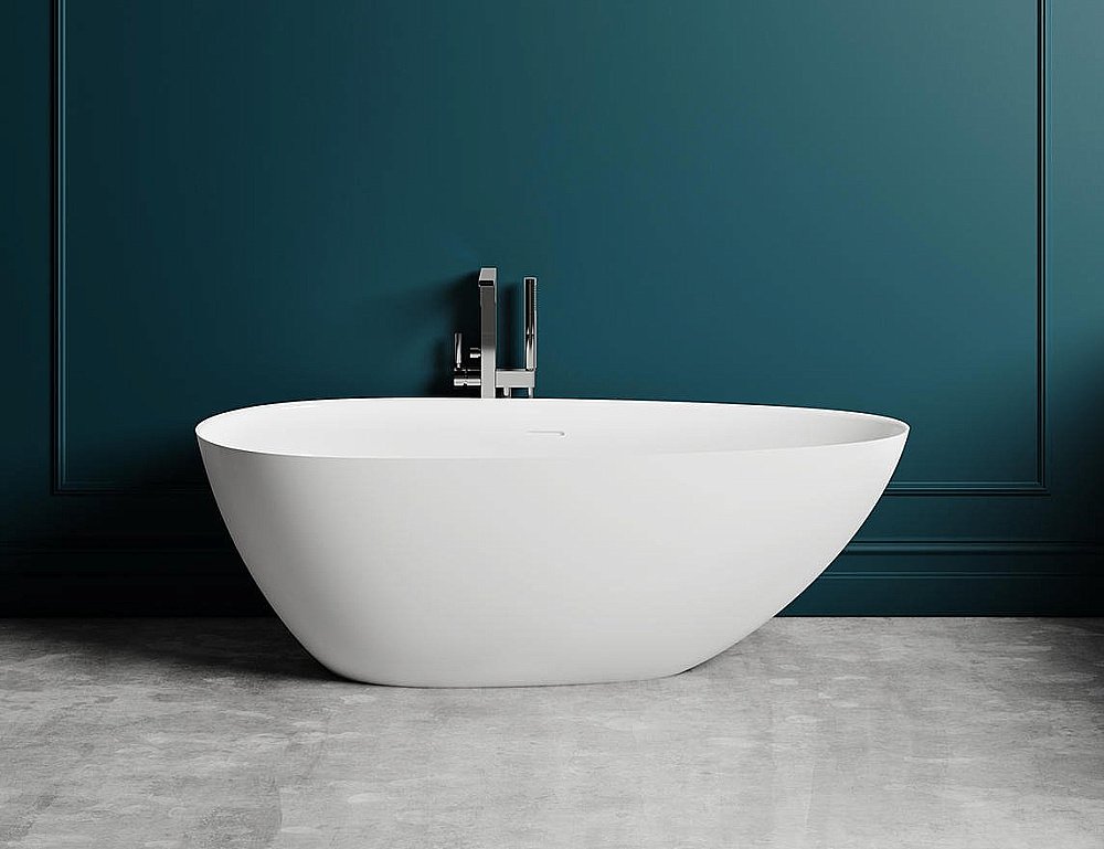 Ванна Salini PAOLA BASSA Up&Down S-Stone Solix 172х82 101612SMRH белая/снаружи RAL матовая купить в интернет-магазине Sanbest