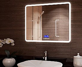 Зеркало Континент Demure ЗЛП184 80x60 в ванную от интернет-магазине сантехники Sanbest