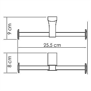 Держатель туалетной бумаги WasserKRAFT K-5096D купить в интернет-магазине сантехники Sanbest