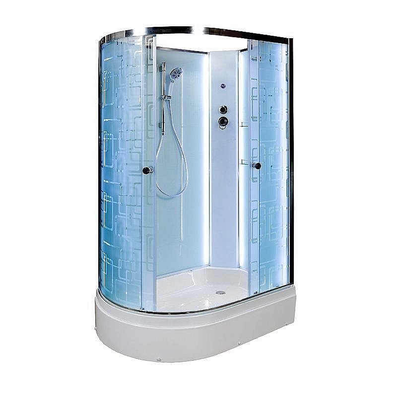 Душевая кабина DTO Серия ЕМ ЕМ2712 N LED 120x80 купить в интернет-магазине Sanbest