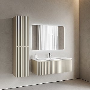 Тумба с раковиной Sancos Snob R 1.0 SNR1.0120CE/CN7006 Beige Soft для ванной в интернет-магазине Sanbest