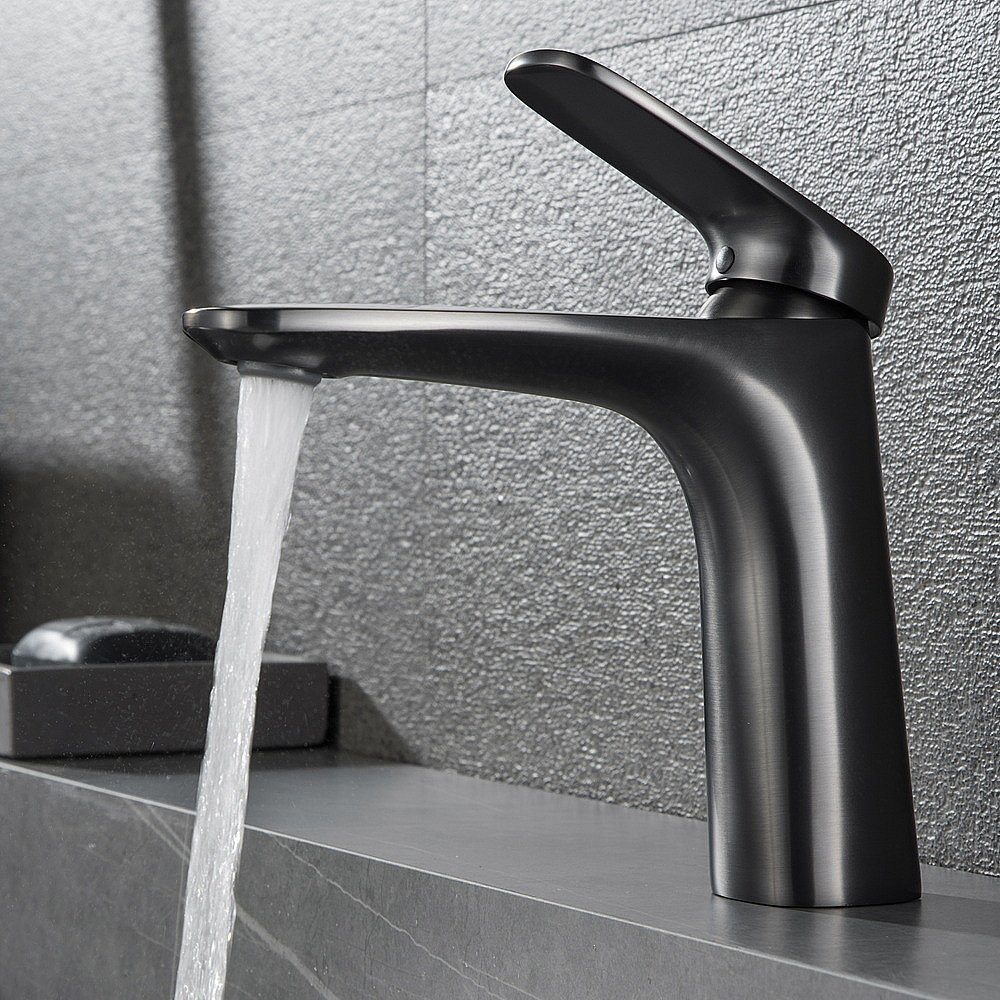 Смеситель для раковины Black&White Universe UK8701MG купить в интернет-магазине сантехники Sanbest