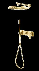 Душевая система Boheme Spectre 454-MG золото матовое купить в интернет-магазине сантехники Sanbest