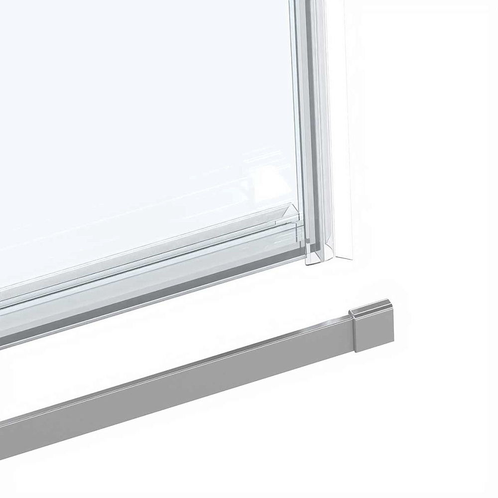 Душевой уголок Vincea Como Soft 110х80 VSR-1CS8011CL стекло прозрачное/профиль хром купить в интернет-магазине Sanbest