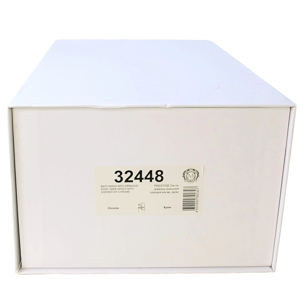 Смеситель для ванны Migliore PRESTIGE 32448 хром купить в интернет-магазине сантехники Sanbest