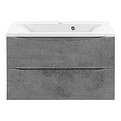 Тумба с раковиной Vincea Mia 800 Beton для ванной в интернет-магазине Sanbest