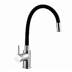 Смеситель для кухни Azario TASCO AZ-15494321 хром/черный купить в интернет-магазине сантехники Sanbest