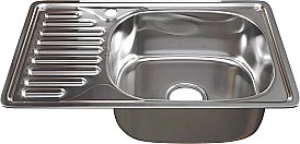 Кухонная мойка Mixline ML 42х66 530532 сталь правая купить в интернет-магазине сантехники Sanbest