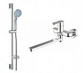 Душевой набор 2 В 1 Bravat STREAM F00411C купить в интернет-магазине сантехники Sanbest