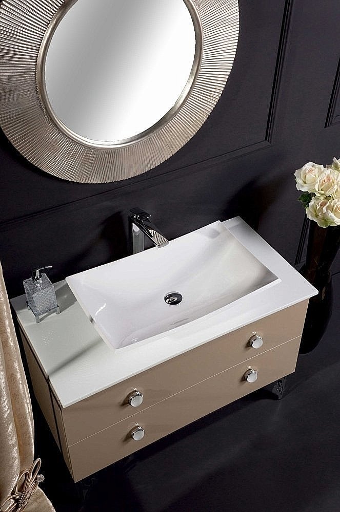 Зеркало Armadi Art Shine с пультом управления серебро 82 в ванную от интернет-магазине сантехники Sanbest