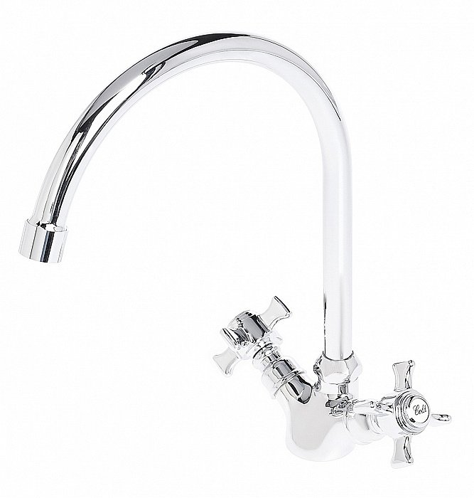Смеситель для кухни Agger Retro-X A1700000 хром купить в интернет-магазине сантехники Sanbest