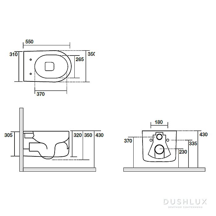Унитаз подвесной Kerasan Nolita 5314 Verde, безободковый купить в интернет-магазине Sanbest