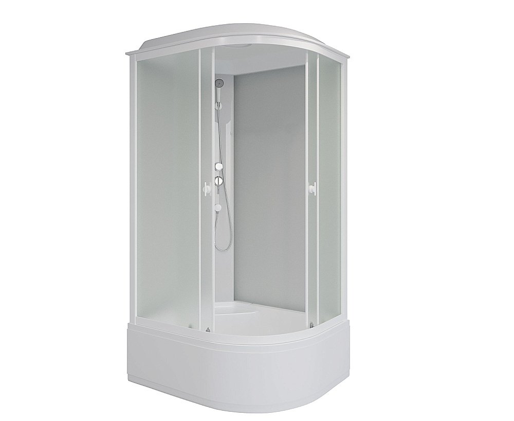 Душевая кабина Niagara "Promo", тропический душ, противоскользящее покрытие, белая купить в интернет-магазине Sanbest