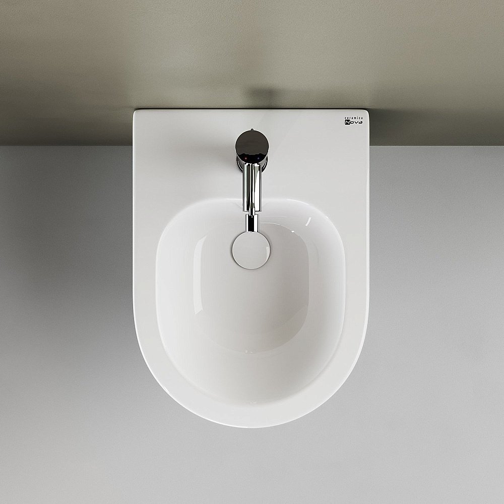 Подвесное биде Ceramica Nova Play CN3002 купить в интернет-магазине Sanbest