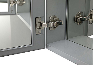 Зеркальный шкаф Aquqtek AQ7508-MC 50,8х66 хром в ванную от интернет-магазине сантехники Sanbest