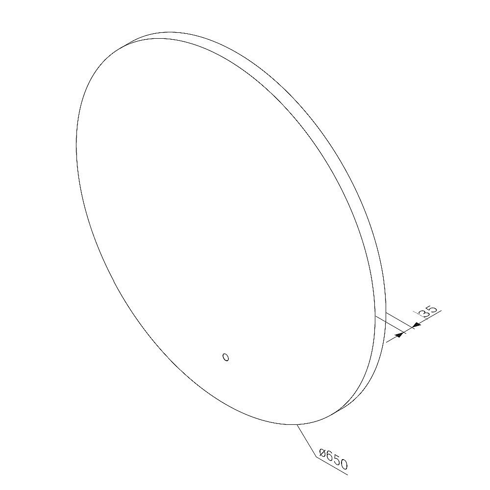 Зеркало с Led подсветкой AM.PM X-Joy M85MOX40651S 65 в ванную от интернет-магазине сантехники Sanbest