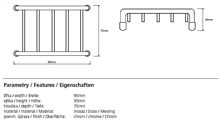 Мыльница Bemeta Cytro 104708182 купить в интернет-магазине сантехники Sanbest