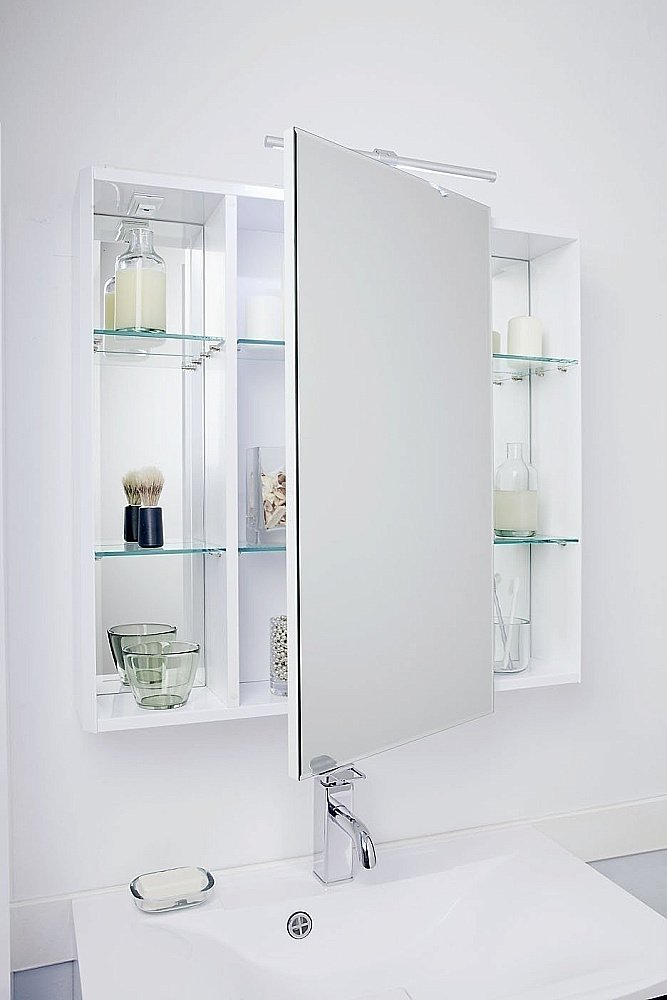 Зеркальный шкаф Caprigo Accord 80 купить в интернет-магазине сантехники Sanbest
