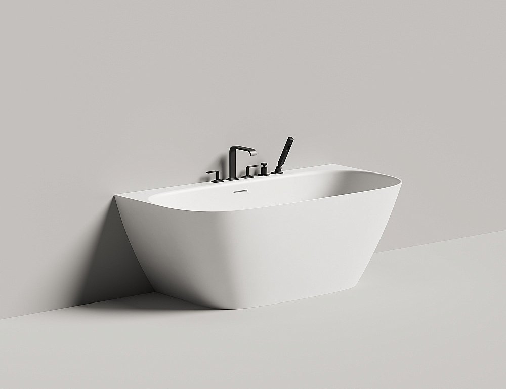 Ванна Salini Sofia Wall S-Stone 102527M 160x80 белая матовая купить в интернет-магазине Sanbest