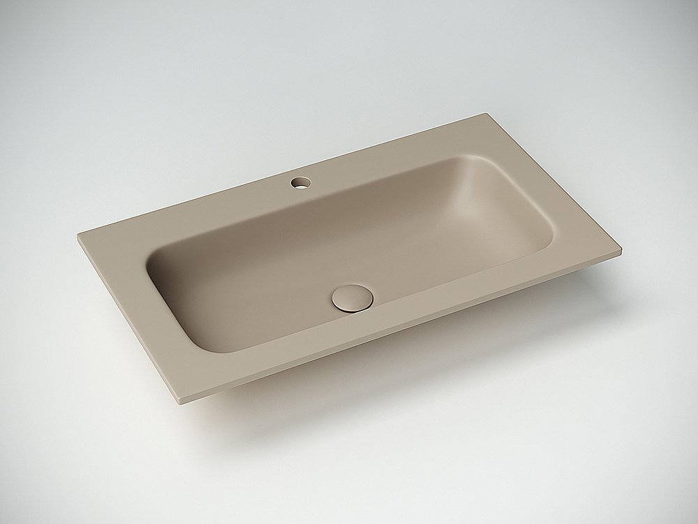 Раковина-столешница Ceramica Nova Grace CN7012MC капучино матовый купить в интернет-магазине Sanbest