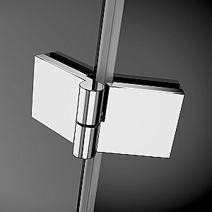 Душевой уголок Radaway Essenza New PTJ 80x100 стекло прозрачное/профиль хром купить в интернет-магазине Sanbest