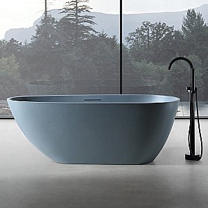 Ванна отдельностоящая Abber Dortmund AM9911G 170х75 серая купить в интернет-магазине Sanbest