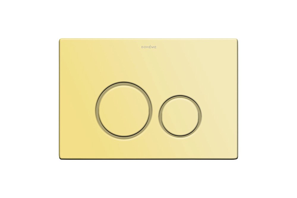 Кнопка для инсталляции Boheme 649-G золото купить в интернет-магазине сантехники Sanbest