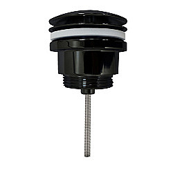 Донный клапан для раковины Azario AZ-105-BL-Н черный матовый купить в интернет-магазине сантехники Sanbest