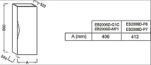 Колонна Jacob Delafon STILLNESS EB2006 40 для ванной в интернет-магазине сантехники Sanbest
