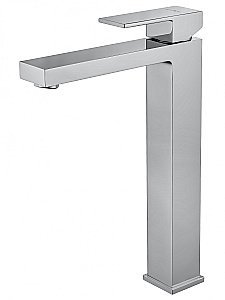 Смеситель для раковины высокий WONZON & WOGHAND CUBE, Хром (WW-88239016-CR) купить в интернет-магазине сантехники Sanbest