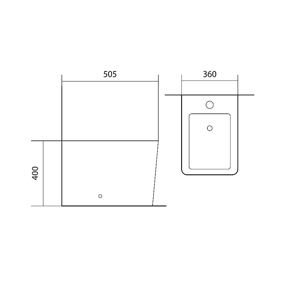 Биде Aquatek Либра New AQ1266N-00 белое купить в интернет-магазине Sanbest