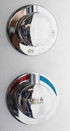 Душевая кабина WeltWasser WW500 EMMER 11015 110х110 купить в интернет-магазине Sanbest