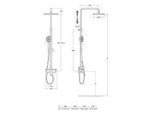 Душевая система Roca Even-M Round 5A9790C00 купить в интернет-магазине сантехники Sanbest