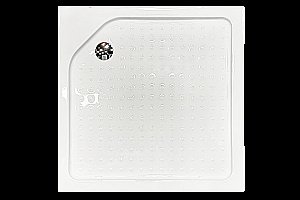 Душевой уголок Royal Bath HPV RB80HPV-C-BL 80х80 матовое стекло/черный профиль купить в интернет-магазине Sanbest