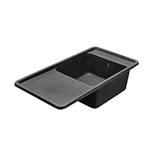 Мойка кухонная Акватон Беллис 97 графит купить в интернет-магазине сантехники Sanbest