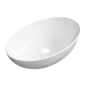 Раковина Sanita Luxe Ringo 53 RNGSLWB01 белая купить в интернет-магазине сантехники Sanbest