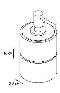 Диспенсер FIXSEN NERO FX-240-1 купить в интернет-магазине сантехники Sanbest