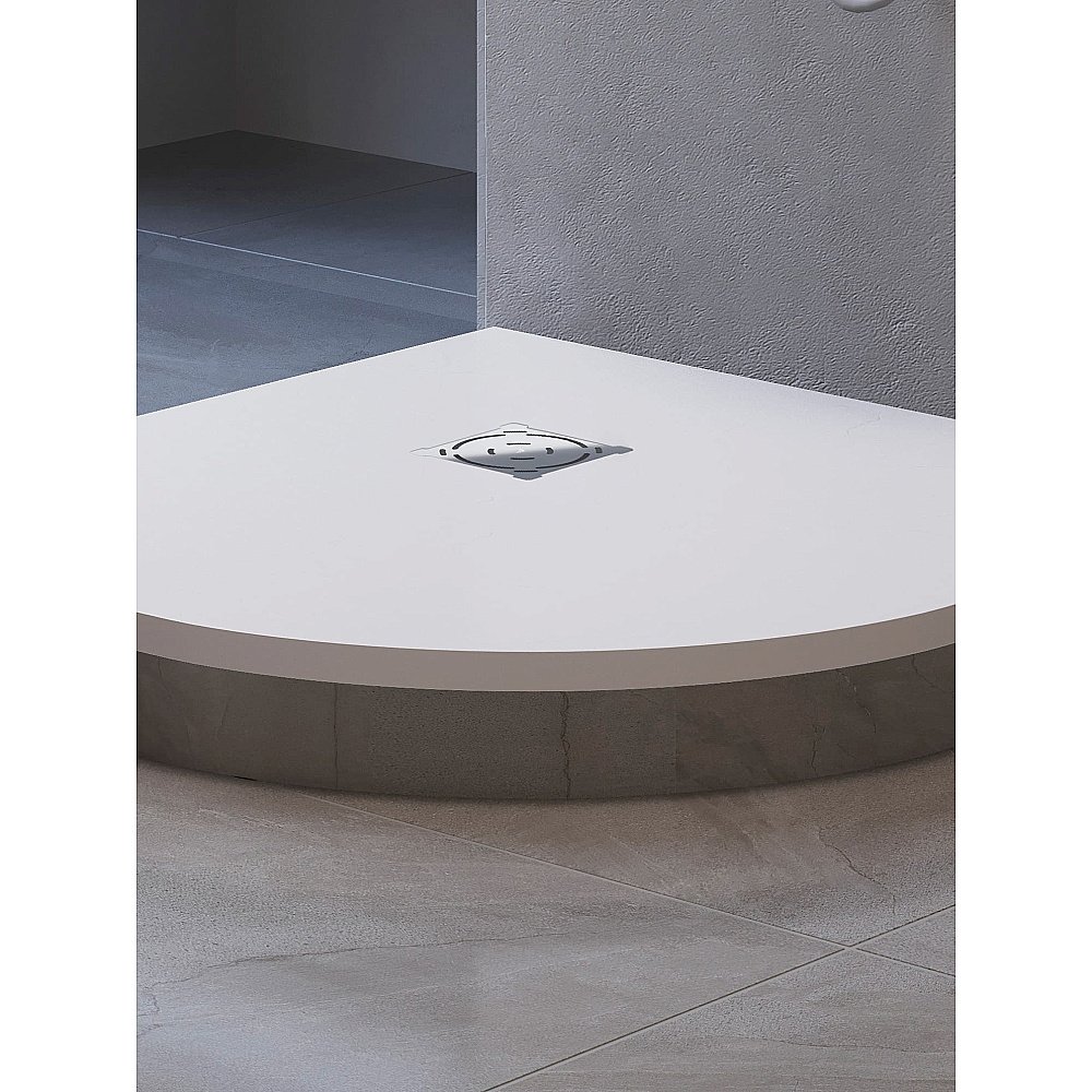 Душевой поддон RGW ST/R-W Stone Tray 16153100-01 100x100 белый купить в интернет-магазине Sanbest