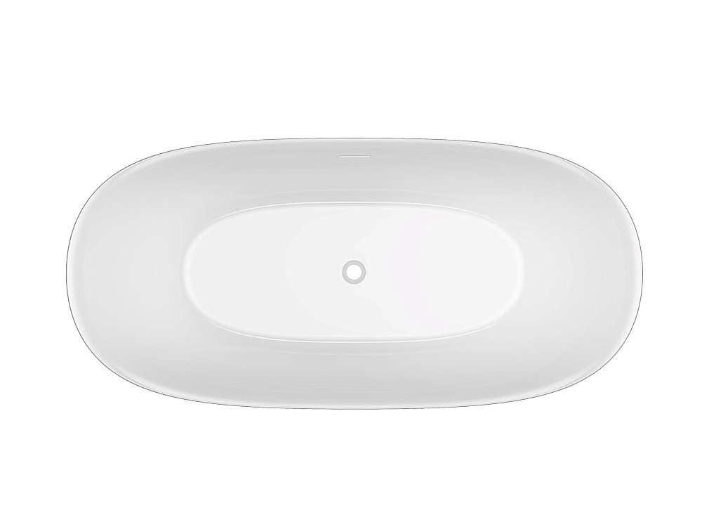 Ванна акриловая Vincea VBT-701-1700MW 170x80 белый матовый купить в интернет-магазине Sanbest