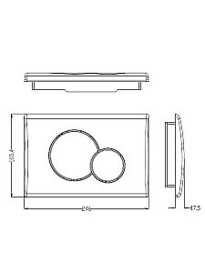 Унитаз подвесной WeltWasser WW MERZBACH 10000014147 с крышкой микролифт, безободковый, смыв торнадо, в комплекте с инсталяцией, черный матовый купить в интернет-магазине Sanbest